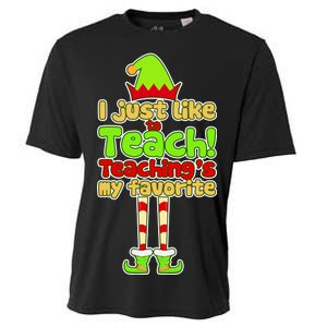 Teaching's My Favorite Elf  Cooling Performance Crew T-Shirt