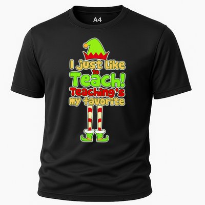 Teaching's My Favorite Elf  Performance Shirt