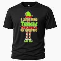 Teaching's My Favorite Elf  Cooling Performance Crew T-Shirt