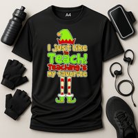 Teaching's My Favorite Elf  Cooling Performance Crew T-Shirt
