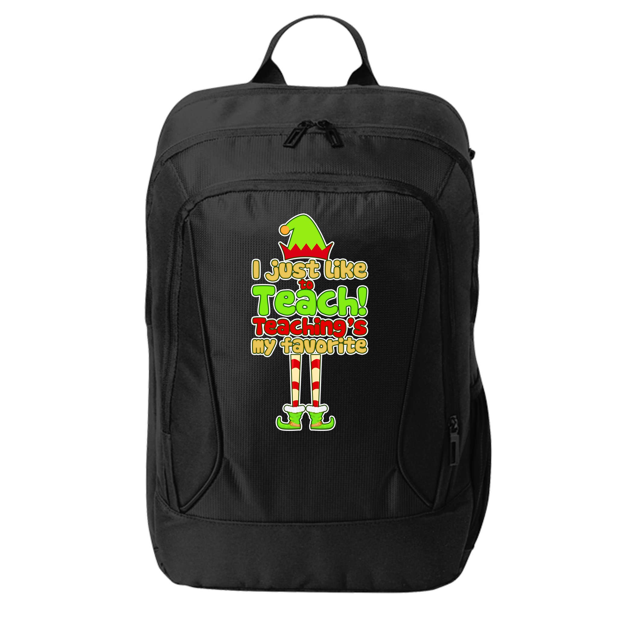 Teaching's My Favorite Elf  City Backpack