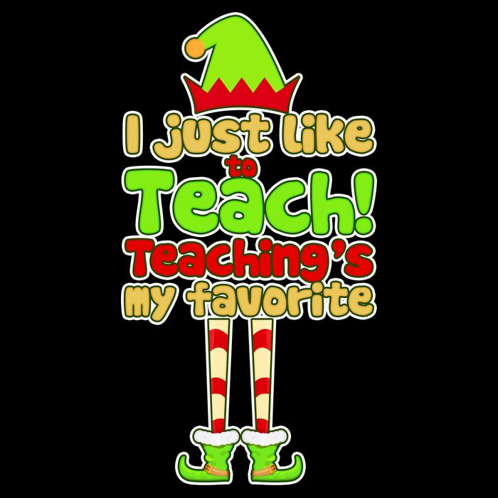 Teaching's My Favorite Elf  Button
