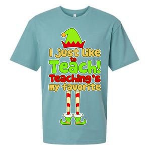 Teaching's My Favorite Elf  Sueded Cloud Jersey T-Shirt