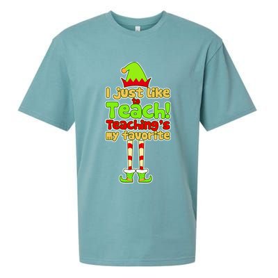 Teaching's My Favorite Elf  Sueded Cloud Jersey T-Shirt