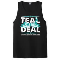 Teal Is A Big Deal Cervical Cancer Awareness PosiCharge Competitor Tank