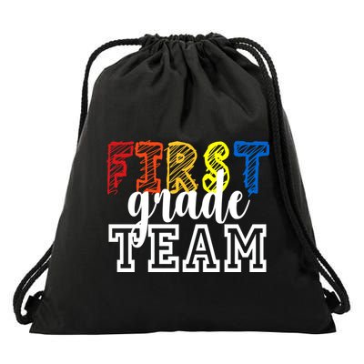 Team 1st First Grade Drawstring Bag