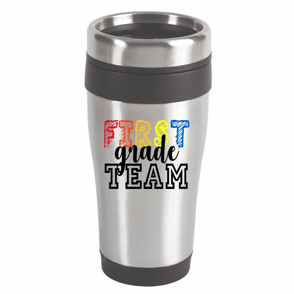 Team 1st First Grade 16oz Travel Tumbler