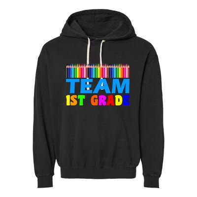 Team 1st Grade Garment-Dyed Fleece Hoodie