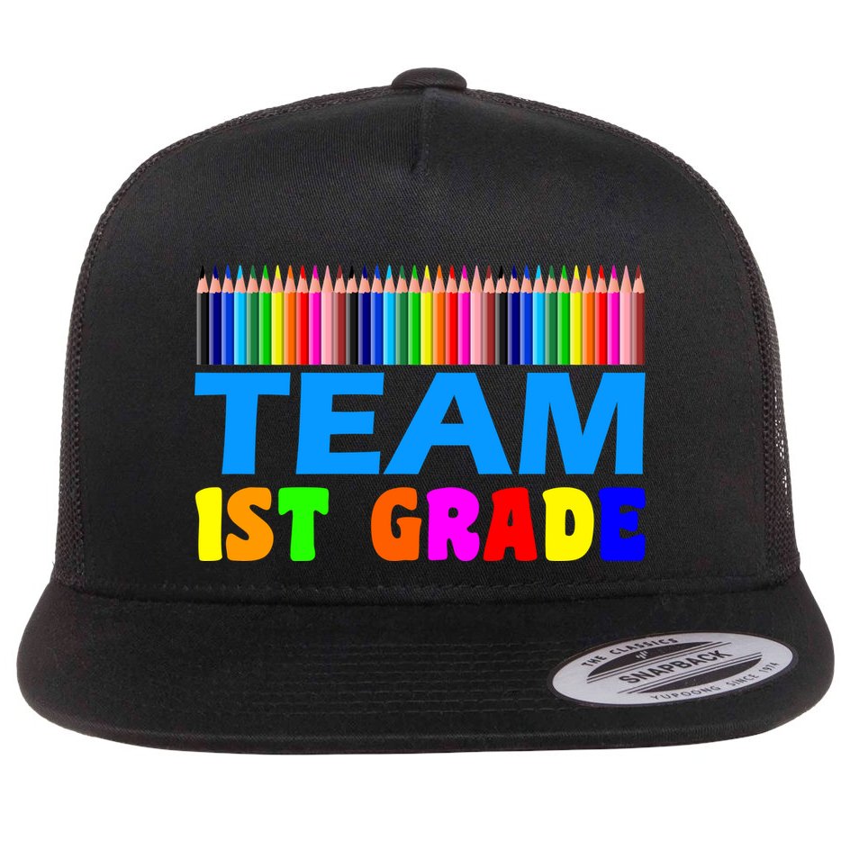 Team 1st Grade Flat Bill Trucker Hat