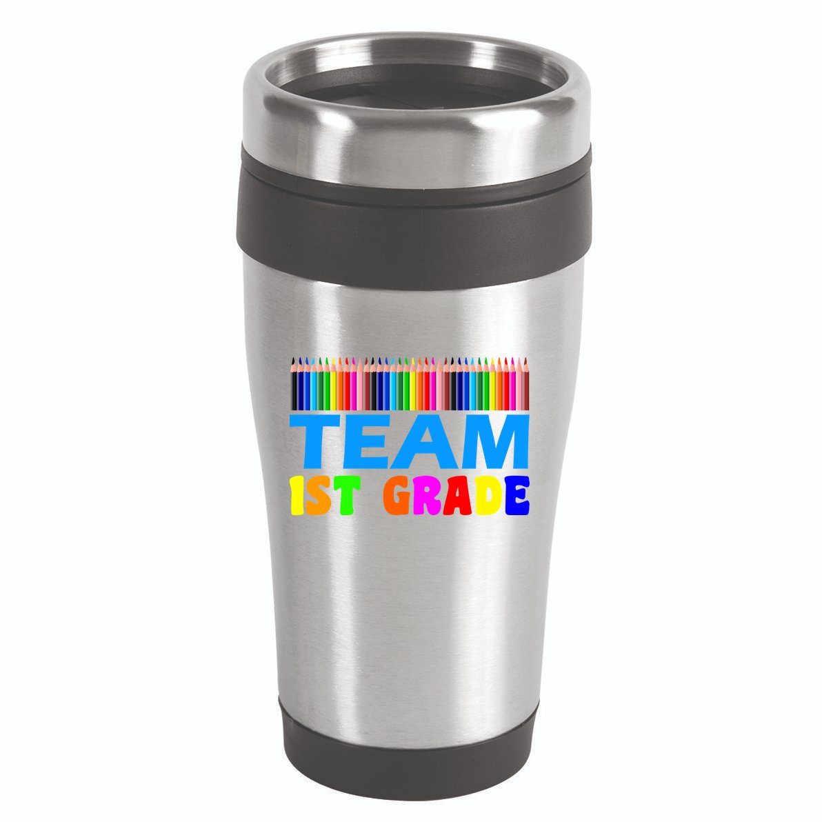 Team 1st Grade 16oz Travel Tumbler