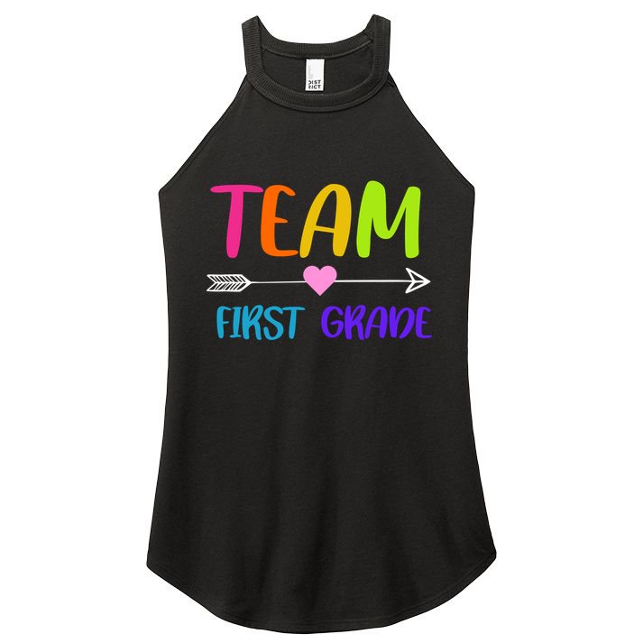 Team 1st Grade Arrow Heart Women's Perfect Tri Rocker Tank