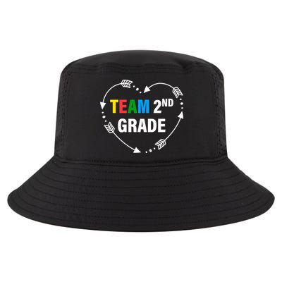 Team 2nd Grade Arrow Heart Cool Comfort Performance Bucket Hat