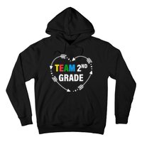 Team 2nd Grade Arrow Heart Hoodie