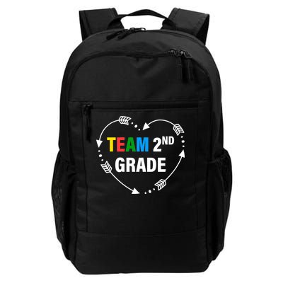 Team 2nd Grade Arrow Heart Daily Commute Backpack