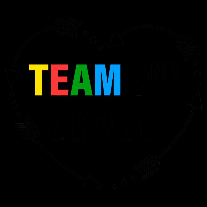 Team 2nd Grade Arrow Heart Mug