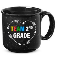 Team 2nd Grade Arrow Heart 15oz Campfire Ceramic Mug