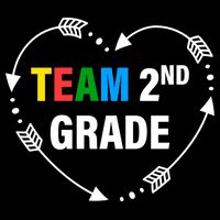 Team 2nd Grade Arrow Heart Cooling Performance Long Sleeve Crew