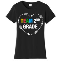 Team 2nd Grade Arrow Heart Women's T-Shirt