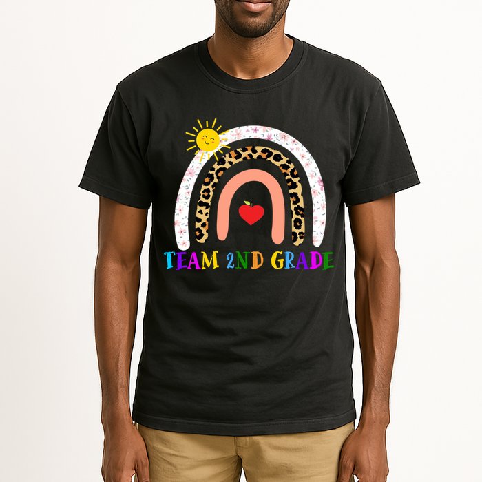 Team 2nd Grade Cute Rainbow Teachers Students Tall T-Shirt
