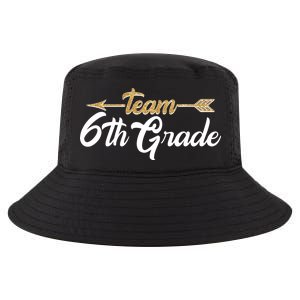 Team 6th Grade Golden Arrow Cool Comfort Performance Bucket Hat