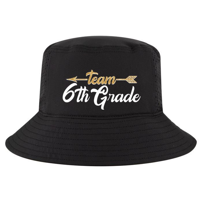 Team 6th Grade Golden Arrow Cool Comfort Performance Bucket Hat