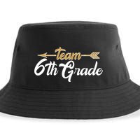 Team 6th Grade Golden Arrow Sustainable Bucket Hat