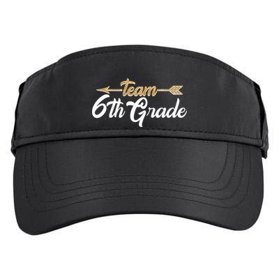 Team 6th Grade Golden Arrow Adult Drive Performance Visor