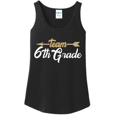 Team 6th Grade Golden Arrow Ladies Essential Tank