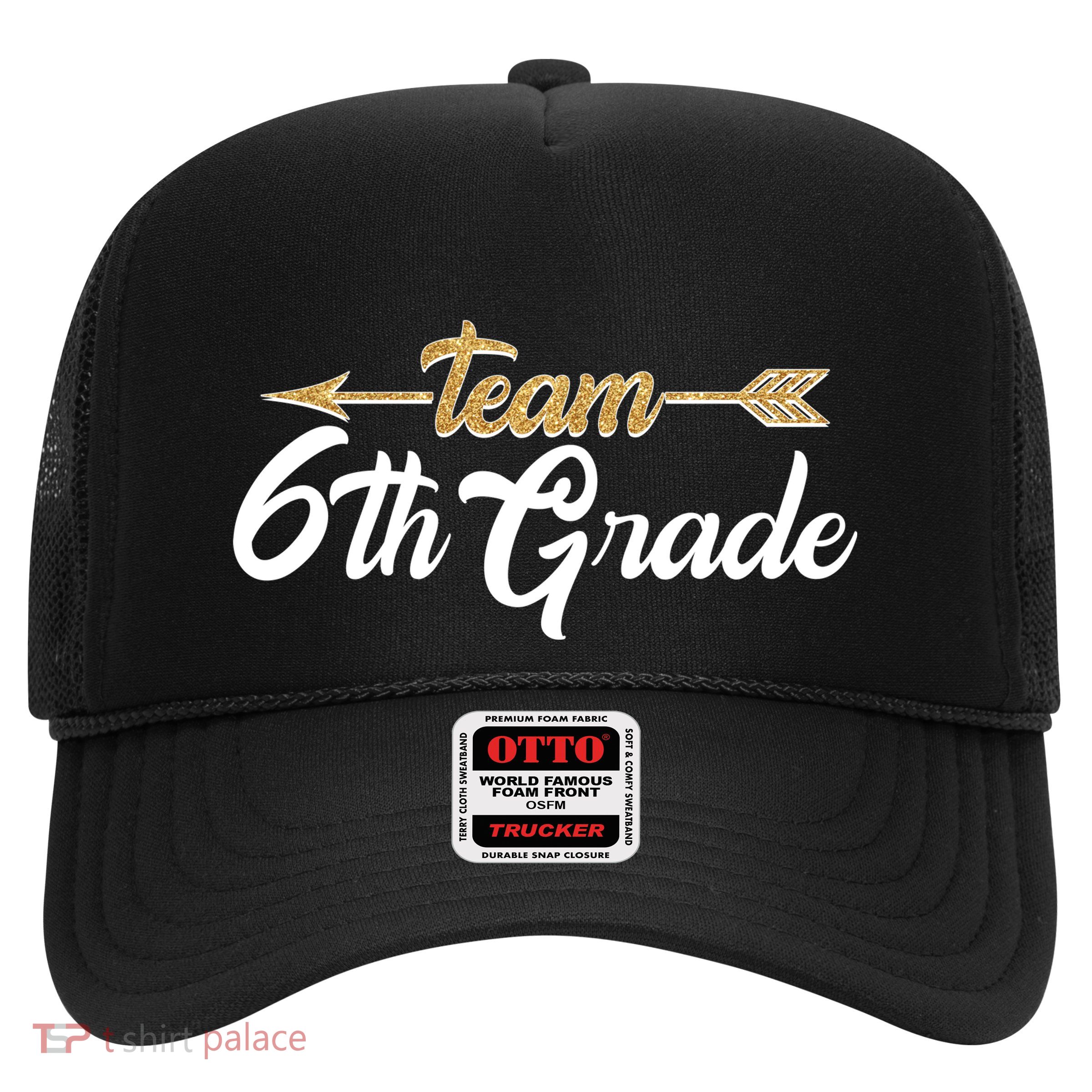 Team 6th Grade Golden Arrow Trucker Hat
