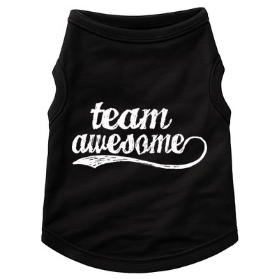 Team Awesome Retro Doggie Tank