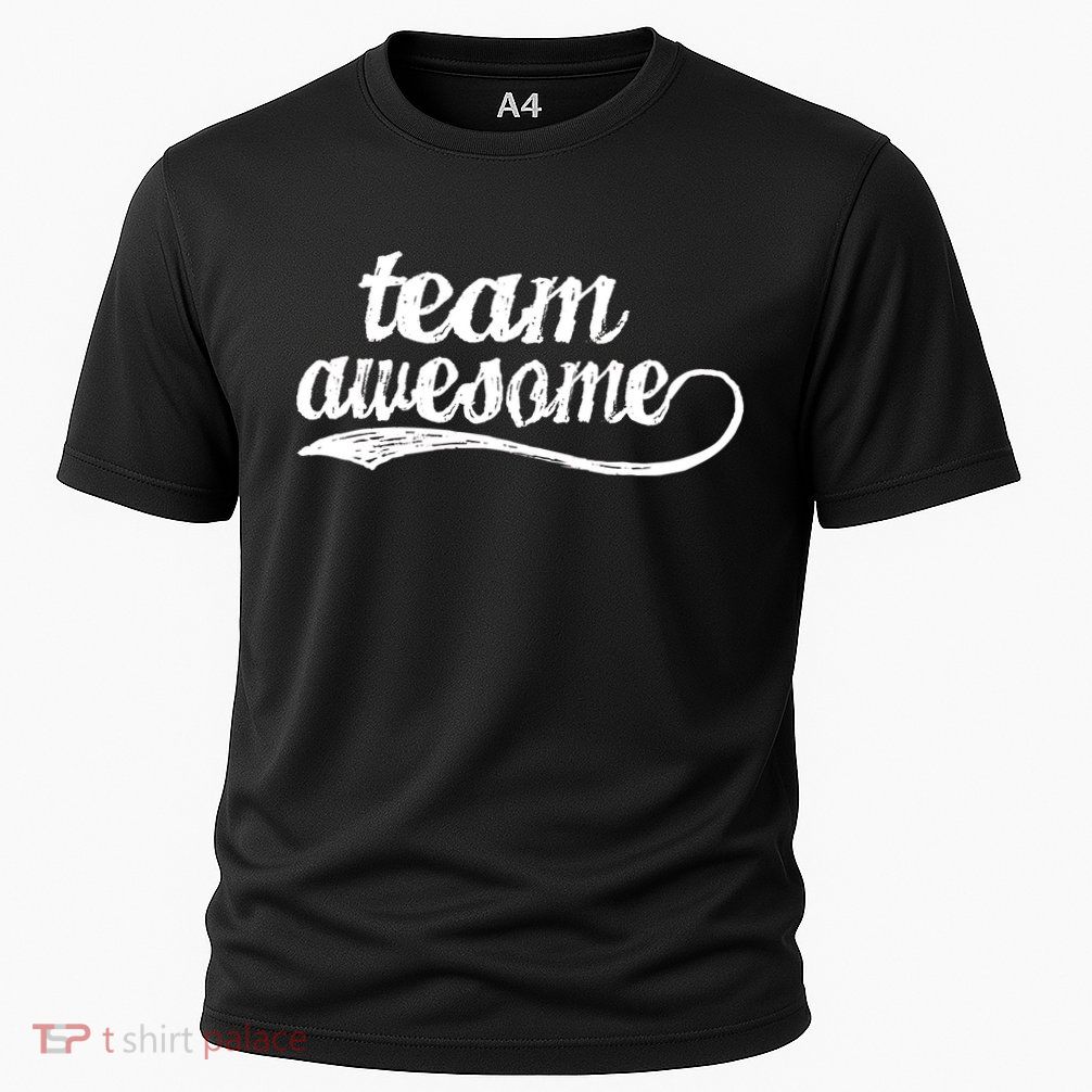 Team Awesome Retro Cooling Performance Crew T-Shirt