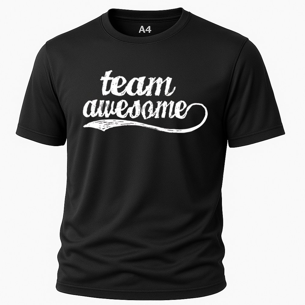 Team Awesome Retro Performance Shirt