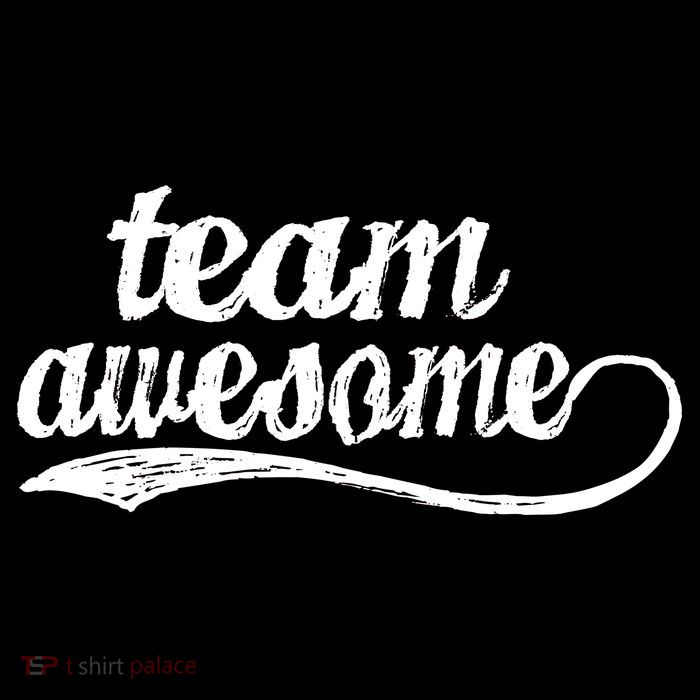 Team Awesome Retro Drawstring Bag