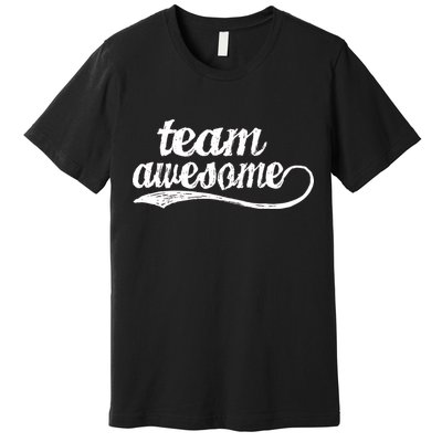 Team Awesome Retro Premium T-Shirt