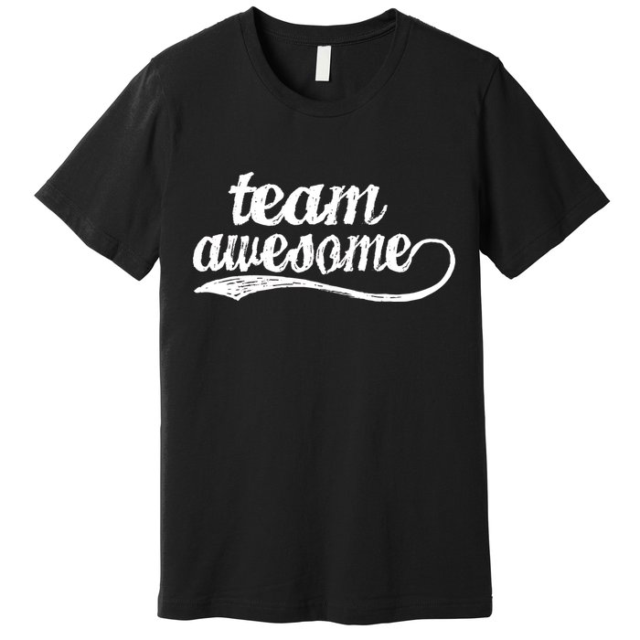 Team Awesome Retro Premium T-Shirt