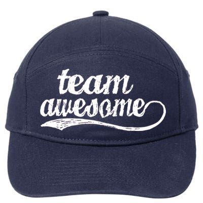 Team Awesome Retro 7-Panel Snapback Hat