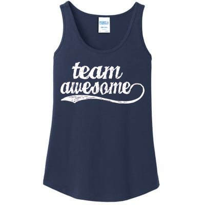 Team Awesome Retro Ladies Essential Tank