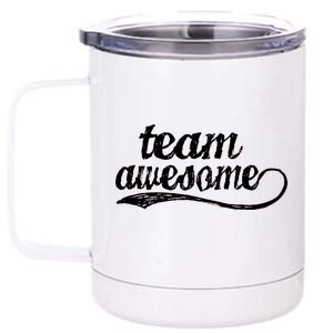 Team Awesome Retro 12 oz Stainless Steel Tumbler Cup