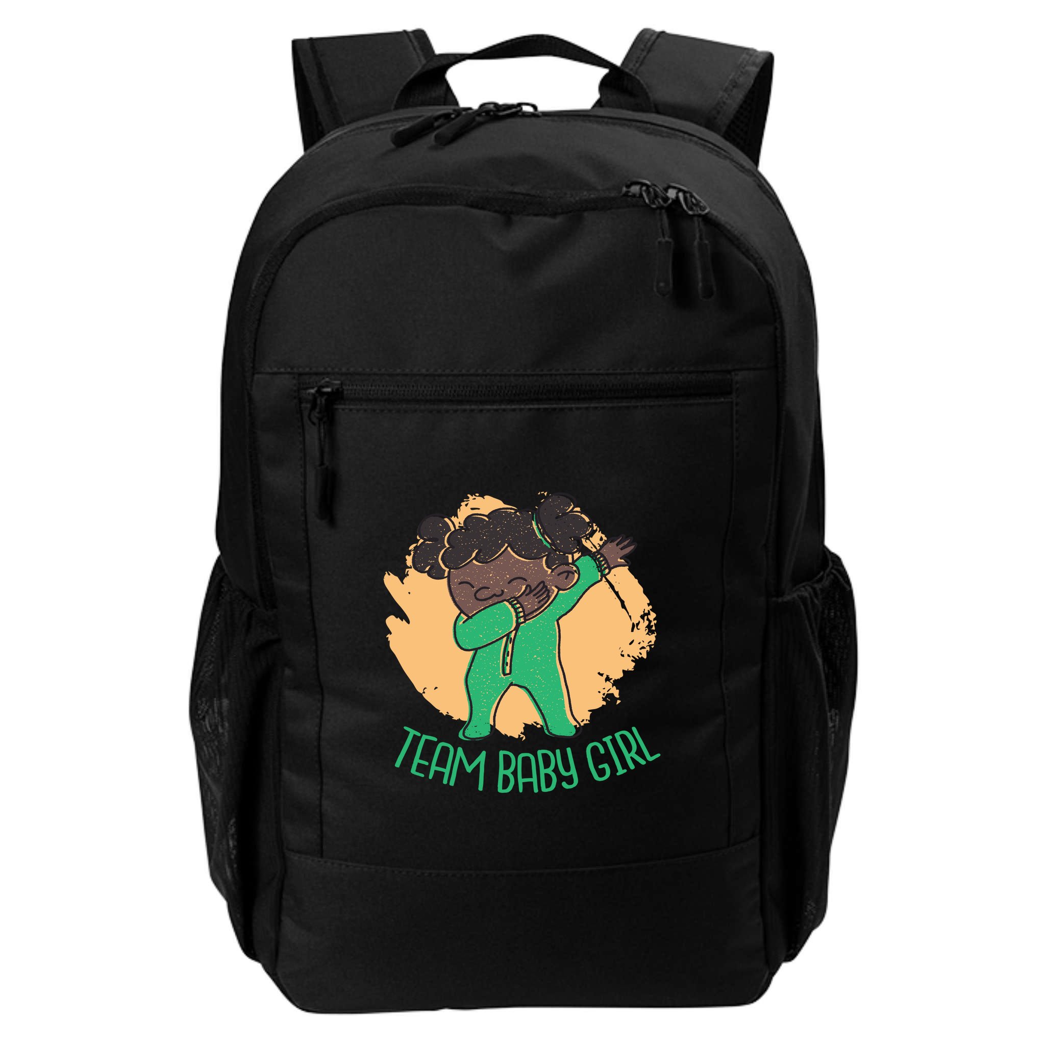 Team Baby Girl Dabbing Funny Backpack