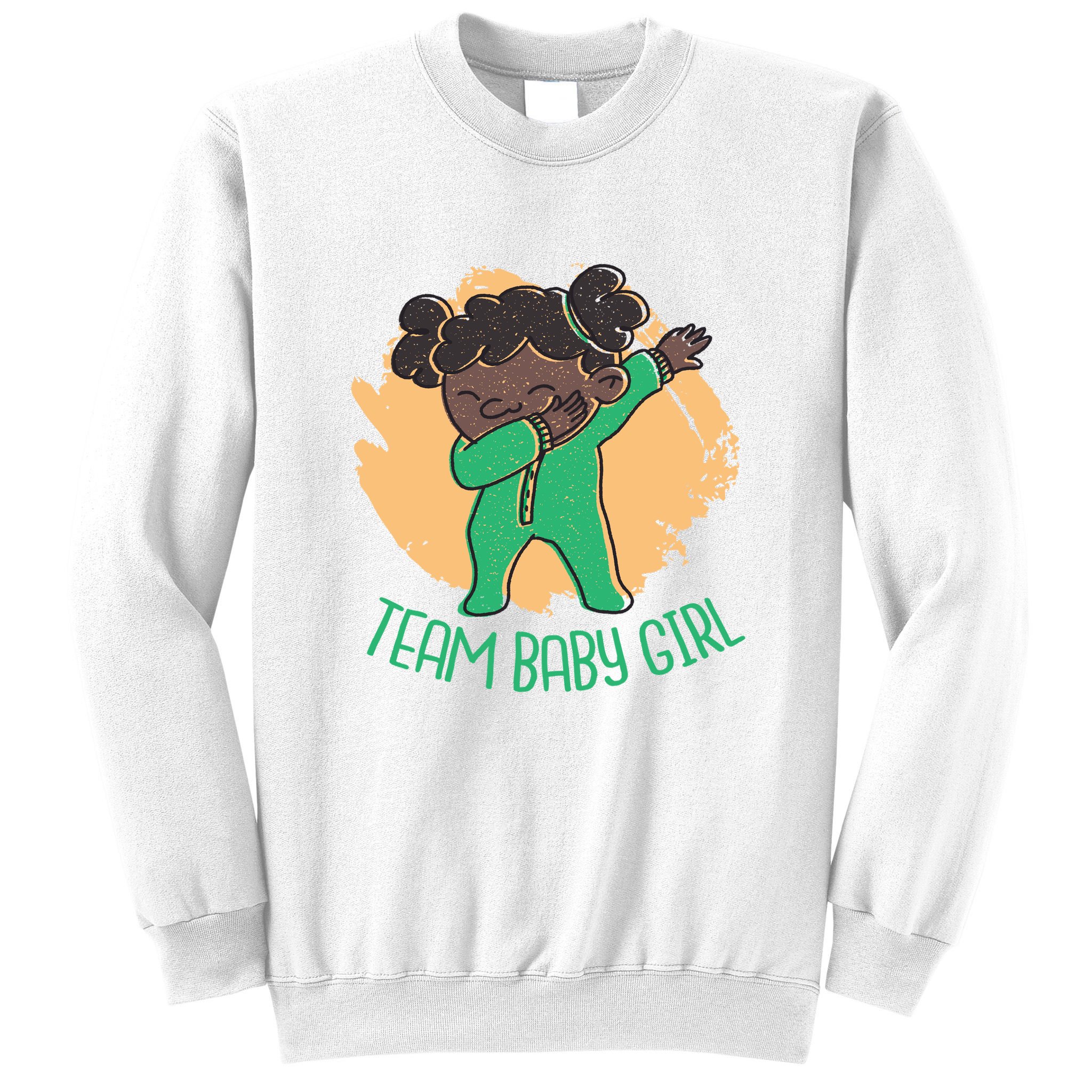 Team Baby Girl Dabbing Funny Sweatshirt