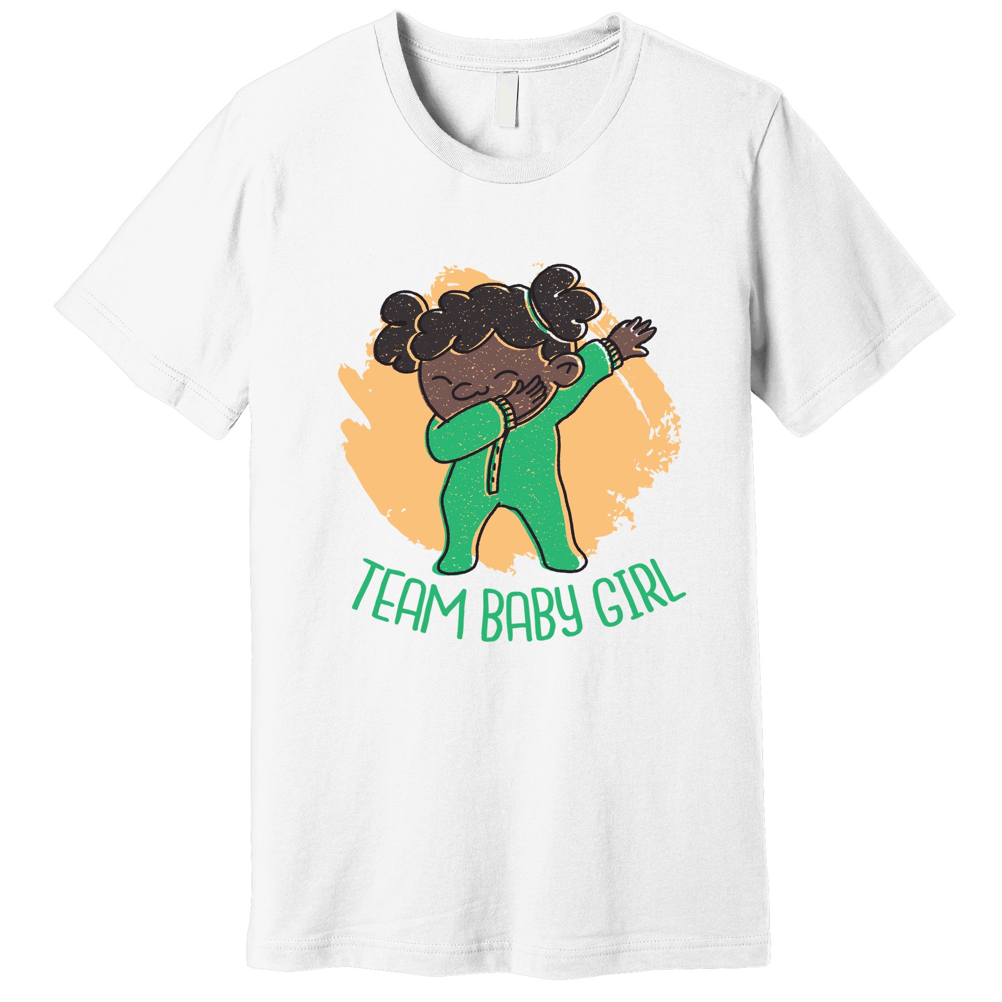 Team Baby Girl Dabbing Funny Premium T-Shirt