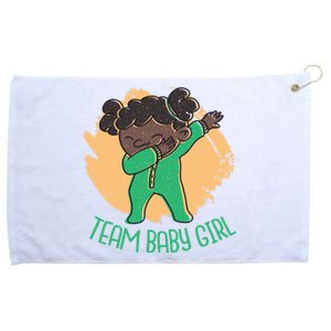 Team Baby Girl Dabbing Funny Grommeted Golf Towel