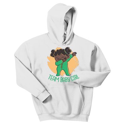 Team Baby Girl Dabbing Funny Kids Hoodie