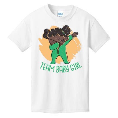 Team Baby Girl Dabbing Funny Kids T-Shirt