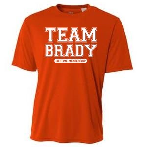 Team Brady Lifetime Memebership Cooling Performance Crew T-Shirt