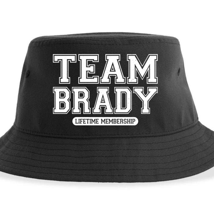 Team Brady Lifetime Memebership Sustainable Bucket Hat