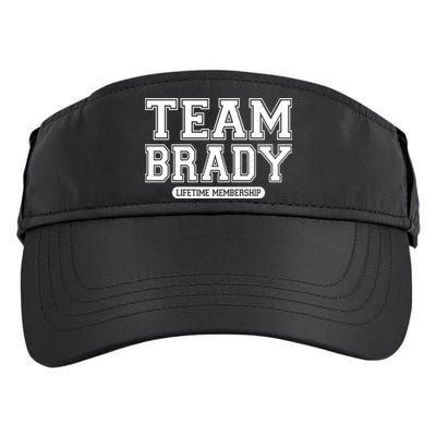 Team Brady Lifetime Memebership Adult Drive Performance Visor