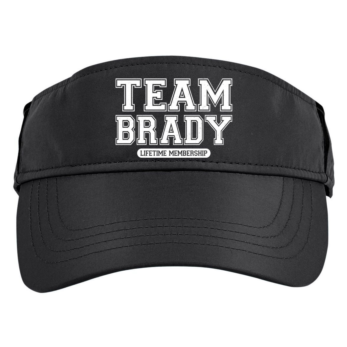 Team Brady Lifetime Memebership Adult Drive Performance Visor