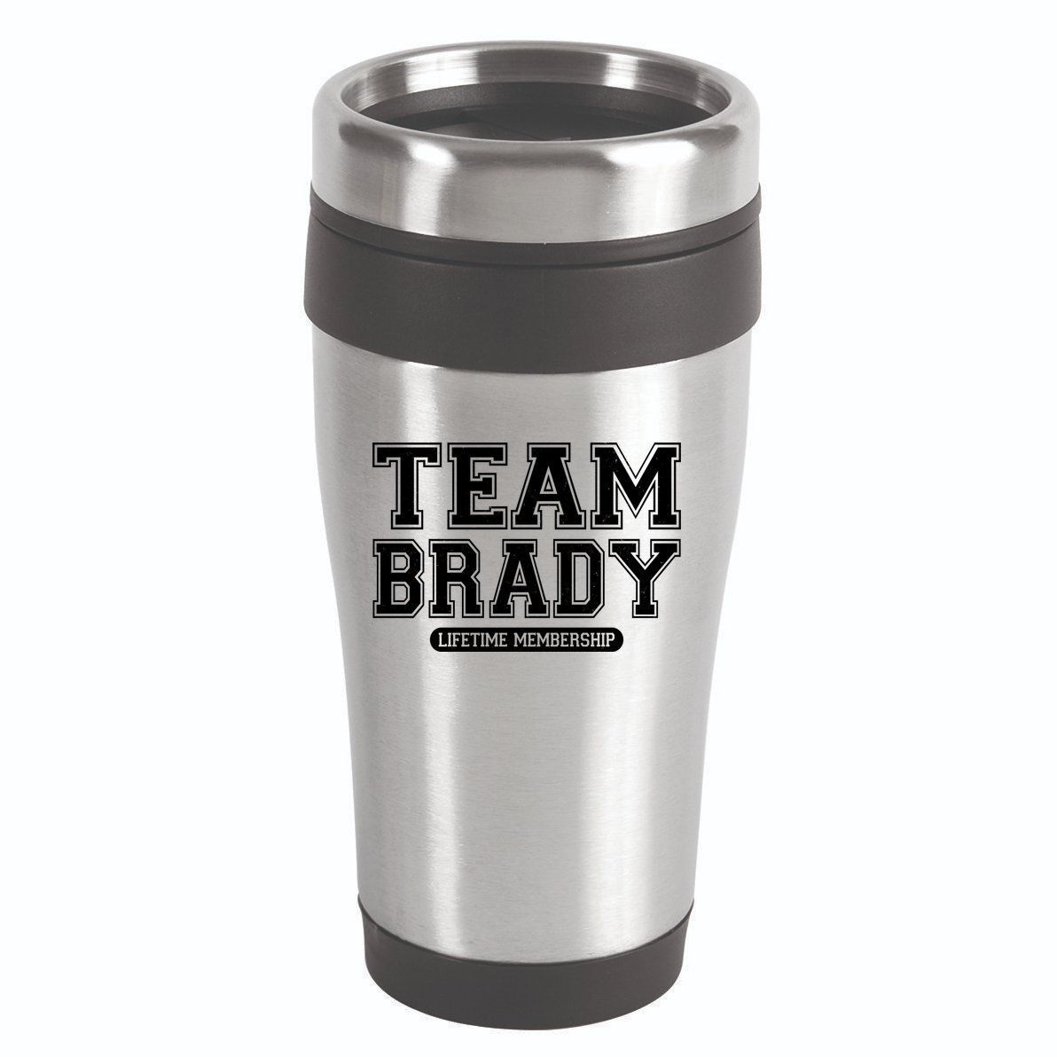 Team Brady Lifetime Memebership 16oz Travel Tumbler