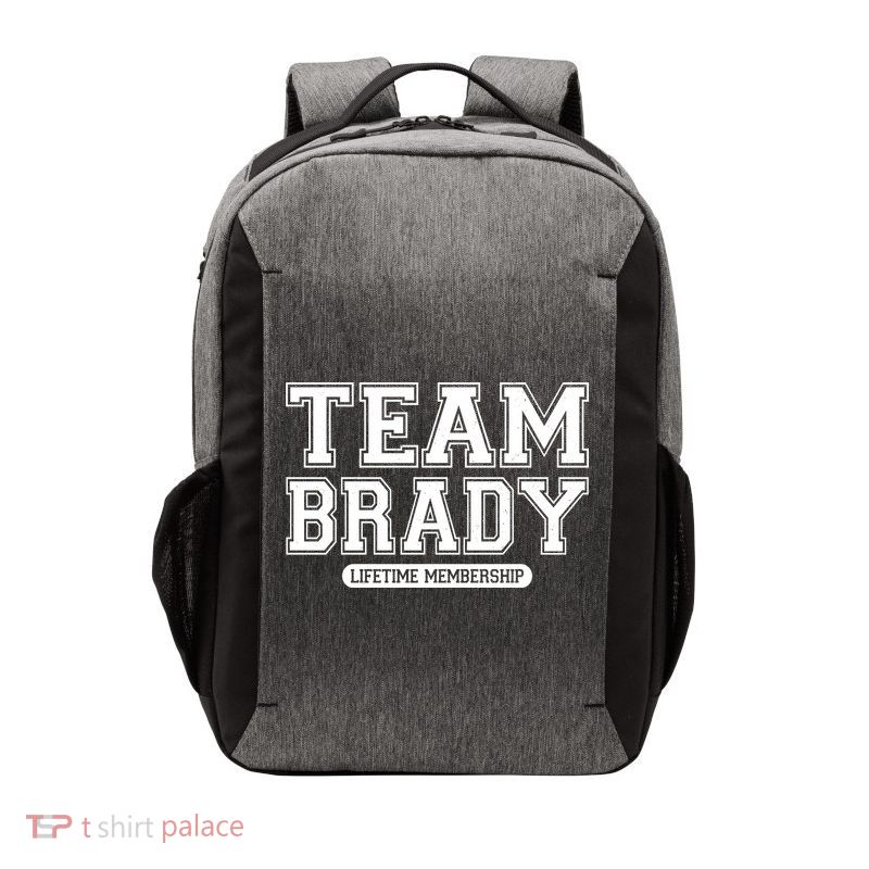 Team Brady Lifetime Memebership Vector Backpack